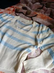 Crochet Square Neck Top