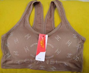261 -- Stylish Embellished Sports Bra