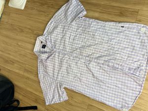 Men's Gingham Short Sleeve Shirt