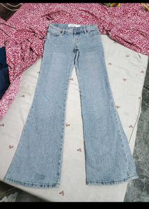 bootcut Light Wash Flare Jeans
