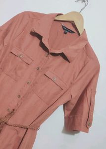 Light Coral Dress For Girl Or Woman 32 Bust
