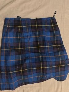 vintage m&amp;s plaid skirt