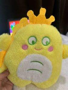 Cute Yellow Dinosaur Plush Toy
