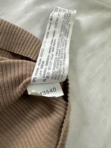 ZARA Sleeveless Mock Neck Ribbed Top