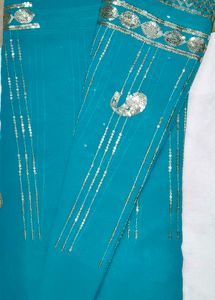 chatpati vintage sequins  saree