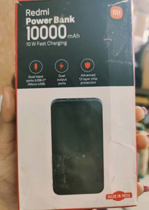 Redmi Power Bank. 10000 mAh 10W Fast Charging.