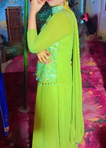 Embellished Kurta Set with Dupatta