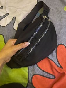Black Waist Bag
