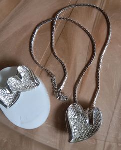 Beautiful Neckpiece With Earnings 🤍😍