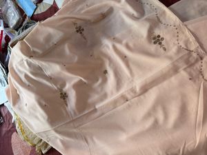 Zardosi vintage White Embroidered Saree