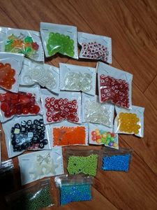 Assorted Beads &amp; Charms Craft Supplies diy