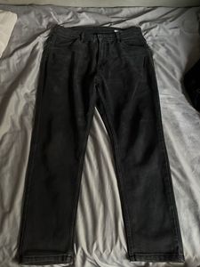 Stylish Black Faded Jeans