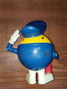 vintage m&amp;m candy dispenser and music keychain