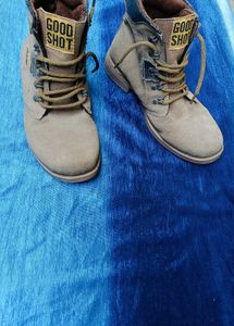 High Ankle Brown Boots