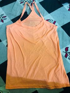 Orange Camisole Tank Top