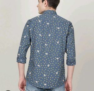 Crocodile Men's Stylish Printed Shirt