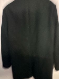 Classic Black Wool Coat
