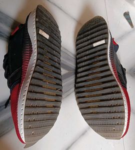 Puma Red &amp; Black Sport Shoes