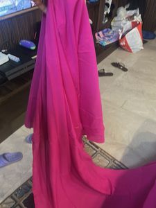 Vibrant Pink Embroidered Kurta Set
