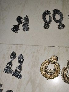 13 Assorted Ethnic Earrings Set