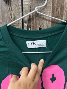 Oversized Tshirt (crop Top)