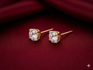 Chic Heart &amp; Pearl Stud Earrings Set