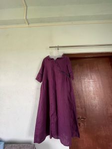 Purple Midi Dress