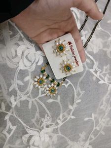 Elegant Peacock Pearl Jewelry Set
