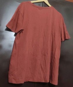 Burgundy Color T-shirt For Boy &amp; Men 42 Chest