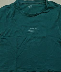 Zudio Green Adventure T-Shirt