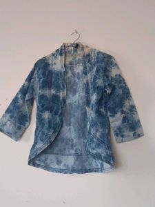 Tie-Dye Denim Jacket