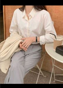 Classic White Collared Shirt