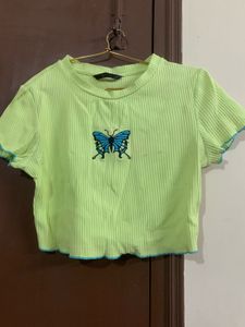 Butterfly Crop Top