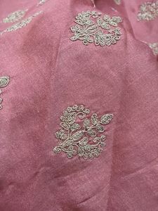 Pink Embroidered Lehenga Skirt