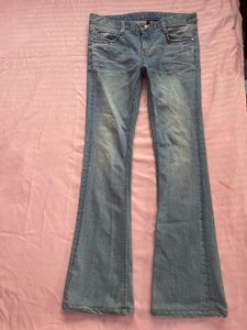 Blue Flare Jeans