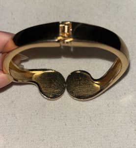 Golden Bracelet &amp; Hoop earrings ComboSet