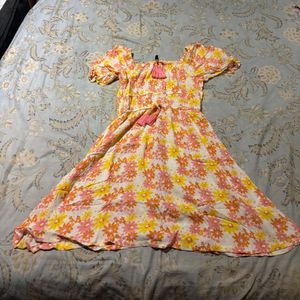Floral Print Summer Dress