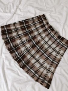 Plaid Mini Skirt