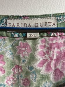 Kurta Green Floral