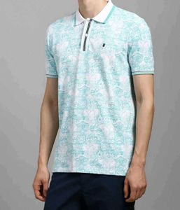 Unique Louis Philippe Men's  Animal Print Polo Shi