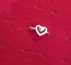 Original Silver Heart Shape Ring