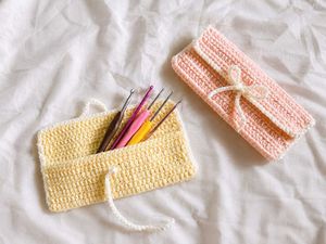 Handmade Crochet Clutch (any 1)