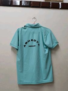 Aqua Blue Polo Shirt