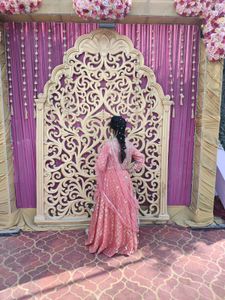Stunning Pink Embroidered Lehenga Choli