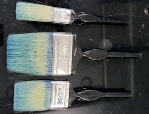 4Pack  Painting 3 &amp; Flat Brushes 4