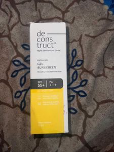 Deconstruct SPF 55+ Gel Sunscreen