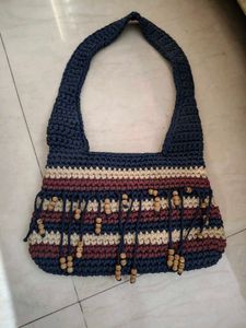 Handmade Boho Crochet Shoulder Bag
