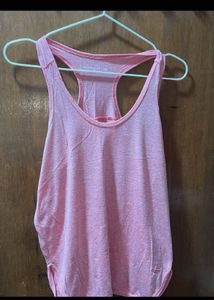 Pink Workout Tank Top