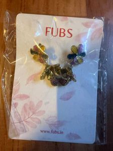Boho Jhumka Earrings &amp; Pearl bracelet