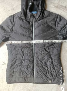 K-SWIESS Black Puffer Jacket with Hood OG